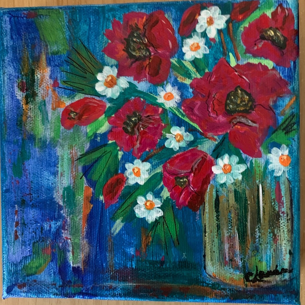 Original artwork on canvas